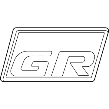 Toyota GR Corolla Emblem - 75361-12140