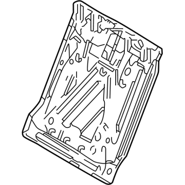 Toyota 71017-30880 FRAME SUB-ASSY, RR S