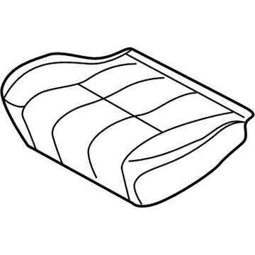 Toyota 71071-3D450-B0 Seat Cover