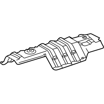 Toyota 58153-0E040 Heat Shield