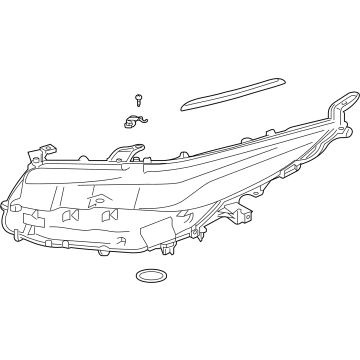 Toyota 81145-47800 Headlamp