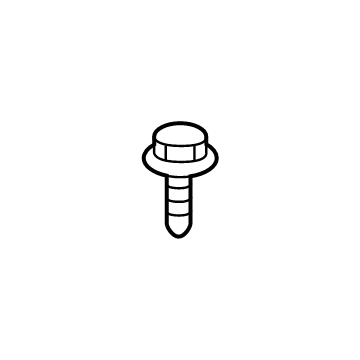 Toyota 90159-60621 Headlamp Screw