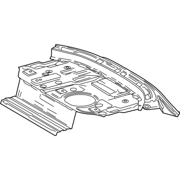 Toyota 64101-62020 Package Tray