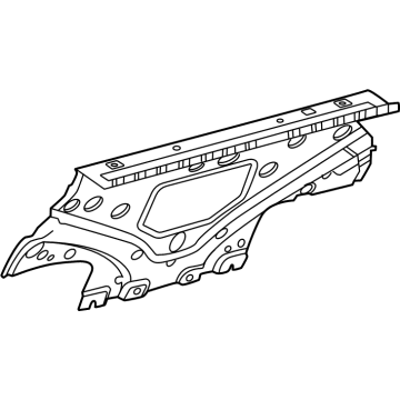 Toyota 64206-62010 Partition Panel, Rear