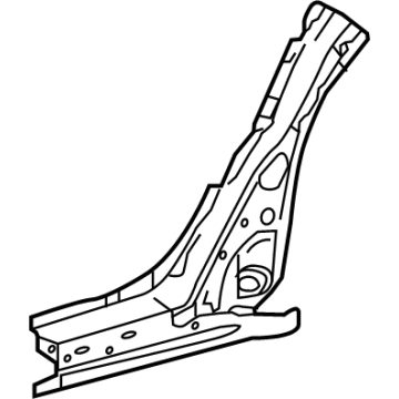 Toyota 61401-47021 Lock Pillar Reinforcement