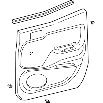 Toyota 67640-04020-E1 Door Trim Panel