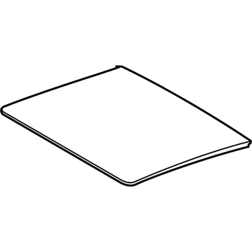 Toyota 63201-0E050 Sunroof Glass