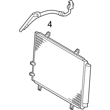 Toyota 88711-06430 Discharge Hose