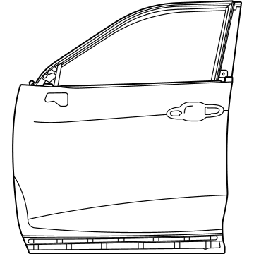 Toyota 67001-48181 PANEL SUB-ASSY, FR D