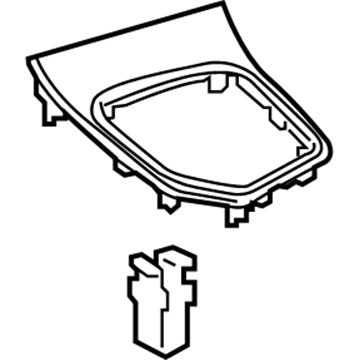 Toyota 58843-12300 Bezel, Shifting Hole