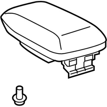 Toyota 58905-12A20-C0 Door Sub-Assembly, Console Compartment