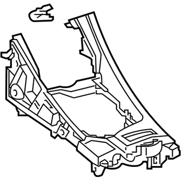 Toyota 58821-12210-C0 Panel, Console, Upper