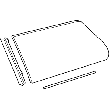 Toyota 62740-08071 Window Assembly, Quarter