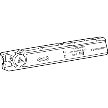 Toyota 83910-21050 Clock Assembly