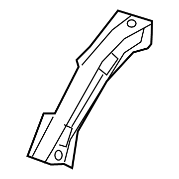 Toyota 61616-02160 Reinforcement, Quart