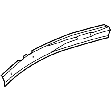 Toyota 61211-AC020 Rail, Roof Side, Outer RH