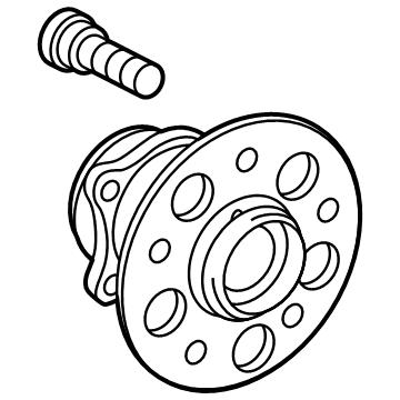 Toyota 42450-02370 Hub & Bearing