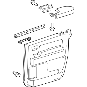 Toyota 67630-0C330-C1 Door Trim Panel