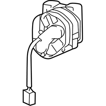 Toyota 87946-0E070 RETRACTOR, Outer Mirror