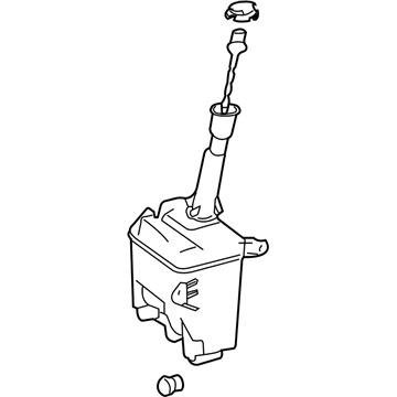 Toyota 85315-21020 Jar Assy, Windshield Washer