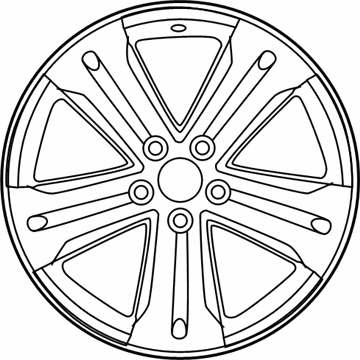 Toyota 42611-48430 Wheel, Disc