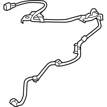 Toyota 89516-04140 Wire, Skid Control Sensor