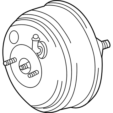 2008 Toyota Solara Brake Booster - 44610-06280