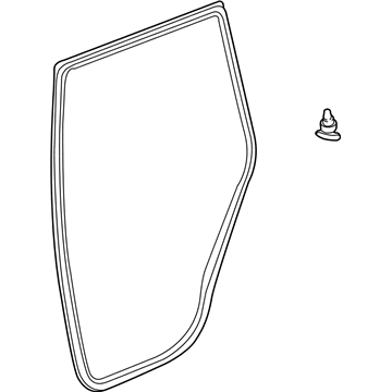 Toyota 67872-42010 Weatherstrip