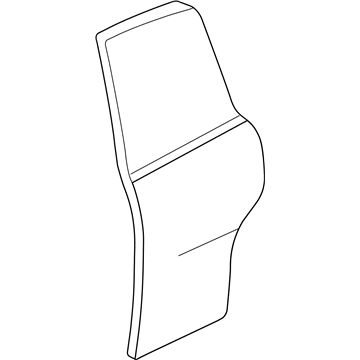 Toyota 67004-42020 Panel Sub-Assy, Rear Door, LH