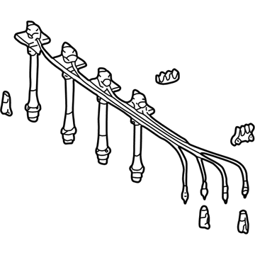 Toyota 90919-22400 Plug Wire Set