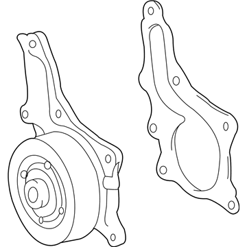 Toyota 16100-09515 Water Pump