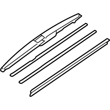 Toyota 85242-AE010 Wiper Blade