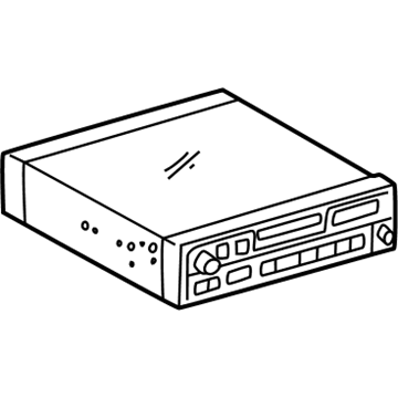 Toyota 86120-2B400 Receiver Assembly, Radio