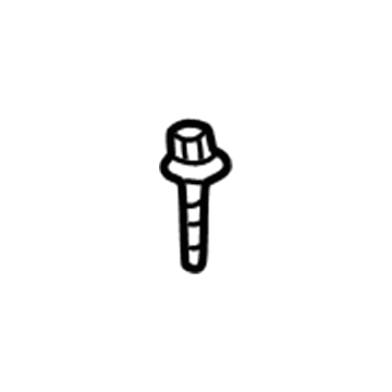 Toyota 90080-15077 Console Body Screw