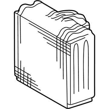 Toyota 88501-0C010 Evaporator Core