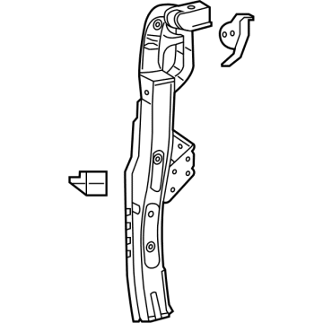 2018 Toyota Highlander Radiator Support - 53202-0E070