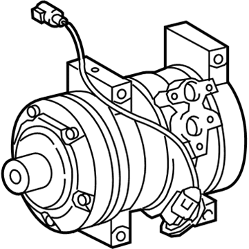 Toyota Tundra A/C Compressor - 88320-0C120