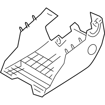 Toyota 45287-60590-C0 Shroud