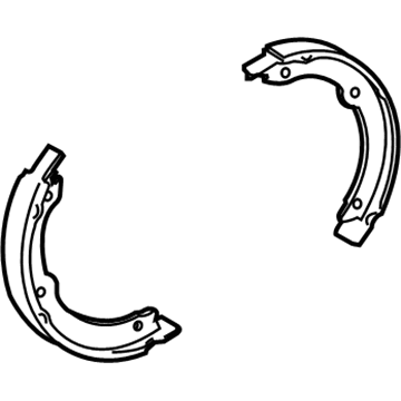 Toyota 46530-34010 Parking Brake Shoes