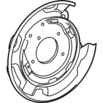 Toyota 46503-0C012 Plate Sub-Assembly, Park