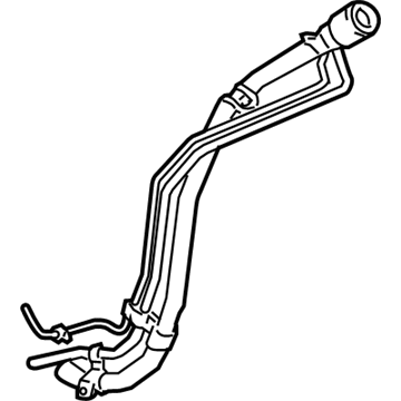 Toyota 77201-08050 Pipe Sub-Assembly, Fuel