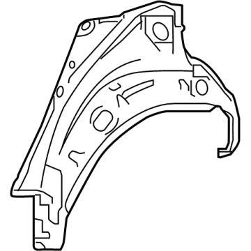 Toyota 61606-12240 Outer Wheelhouse