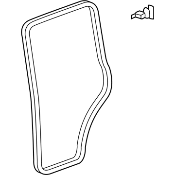 Scion 67871-52030 Door Weatherstrip