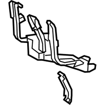 Toyota 79030-08030-B0 Leg Assembly, Rear NO.2 Seat