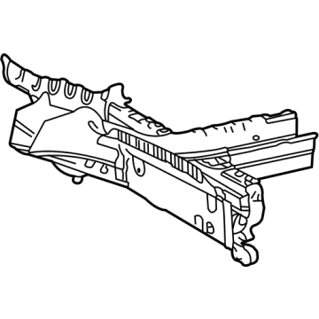 Toyota 57016-08020 Reinforcement Sub-As