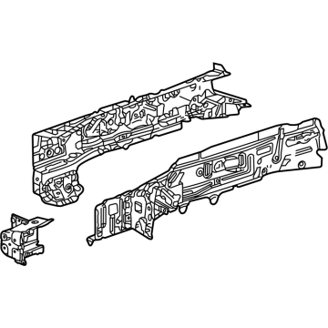 Toyota 57110-08010 Rail Assembly