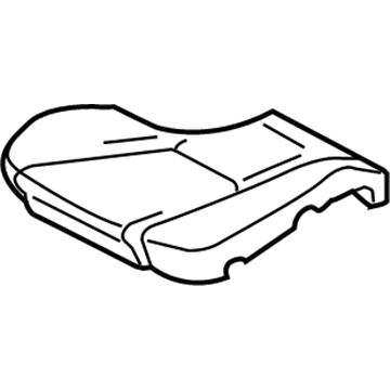 Toyota 71512-AA010 Seat Cushion Pad