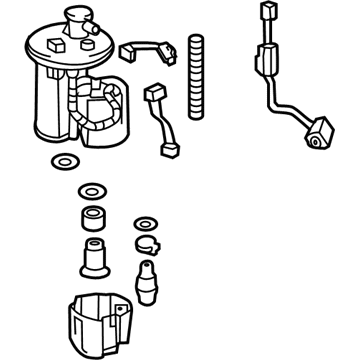 Toyota 77020-52451 Fuel Suction Tube Assembly W/Pump & Gage