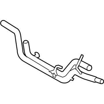 Toyota 16322-0P020 Pipe, Water Inlet