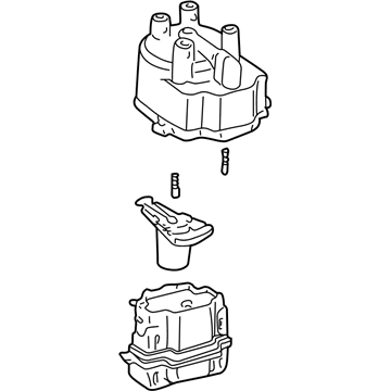 Toyota 19050-75020 Distributor Assembly